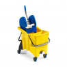 Double industrial floor cleaner with a capacity of 30 liters DENOX- FAMESA