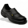 Hydrophugated safety shoe with composite toe s2+src+ci in 20345 IR40 Black Levante