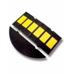Reductor Velocidad 7cm de altura 3M (negro/amarillo, L:60cm A:50cm)