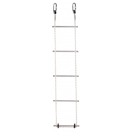 Escalera de cuerda de poliéster - Peldaños 310 mm (ref. DL010)