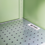 Armoire sécurisée pour pesticides avec 2 portes et 3 compartiments ECOSAFE