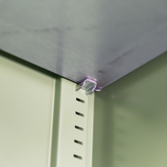 Armoire sécurisée pour pesticides avec 2 portes et 3 compartiments ECOSAFE