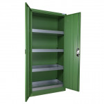 Pesticide safe cabinet with 2 doors and 3 compartments ECOSAFE