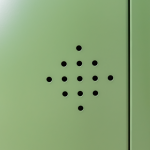 Armoire sécurisée pour pesticides avec 2 portes et 3 compartiments ECOSAFE