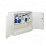 2-door laboratory cabinet for harmful, toxic and flammable products 100 L ECOSAFE