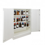 Armário de laboratório 150 L para produtos nocivos, tóxicos e inflamáveis 3 compartimentos ECOSAFE