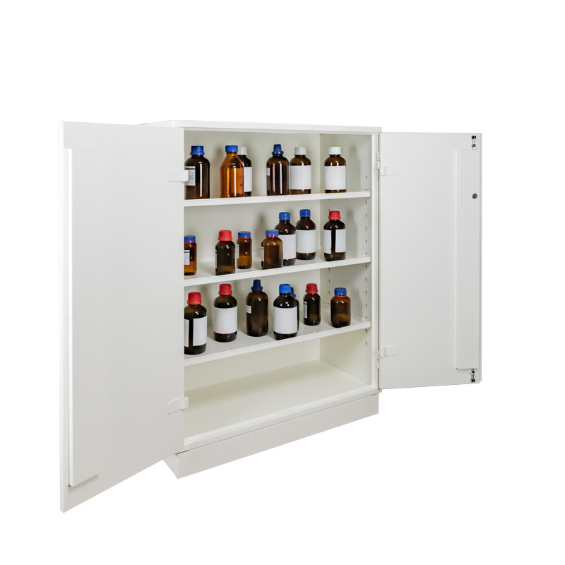 Laboratory cabinet 150 L for harmful, toxic and flammable products 3 compartments ECOSAFE