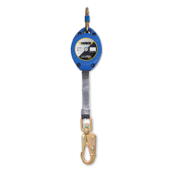 Salles de chute rétractable avec capacité CAGA 136 kg et connecteurs karbores 3.5. Réf. 100307700088