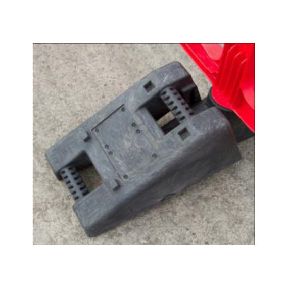 Pie de caucho SUREFOOT de DENSL para valla MOVIT