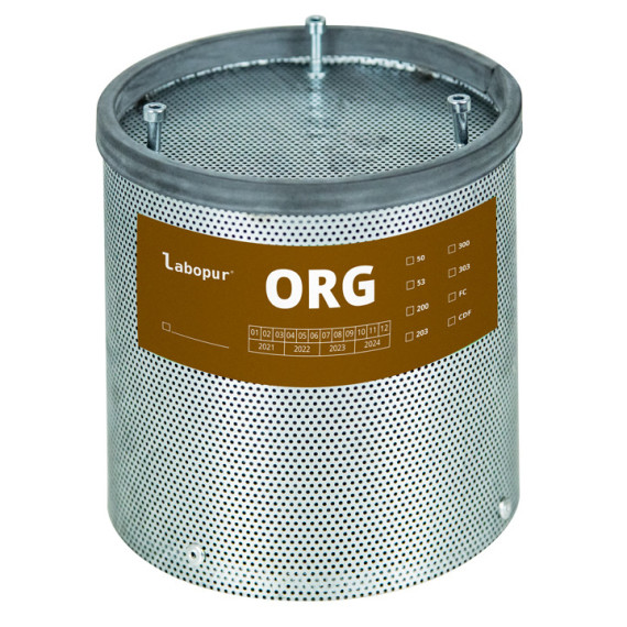 Filtro a carbone attivo per vapori organici per la scatola di tipo CDF o un armadietto ECOSAFE AF10