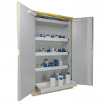 Multi-risk cabinet with 2 doors and 4 drawers, 30 Minutes In 14470-1 ECOSAFE