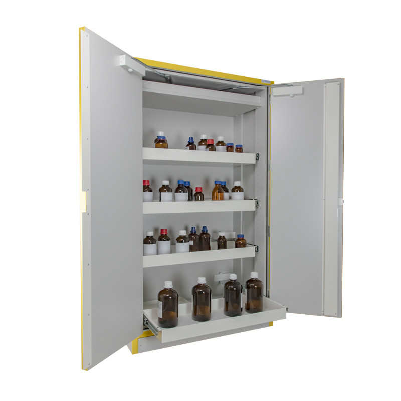 Multi-risk cabinet with 2 doors and 4 drawers, 30 Minutes In 14470-1 ECOSAFE