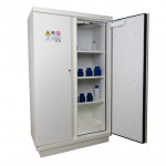 Cabinet de sécurité à 2 portes et 2 compartiments 90 minutes pour les produits inflammables 240L ECOSAFE