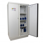Cabinet de sécurité à 2 portes et 2 compartiments 90 minutes pour les produits inflammables 240L ECOSAFE