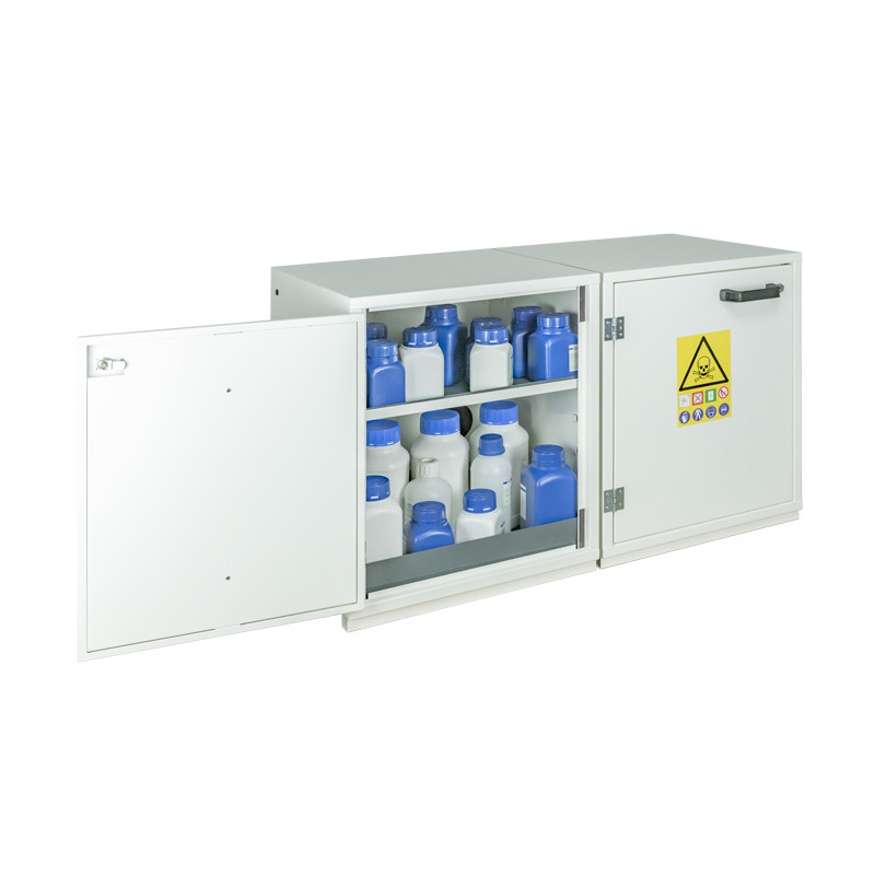 Safety cabinet under the bench 60 L (base + toxic) ECOSAFE