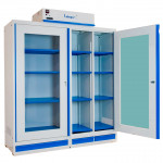 260L ECOSAFE 2 Door 3 Compartment Steel Ventilation and Filter Cabinet