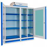 260L ECOSAFE 2 Door 3 Compartment Steel Ventilation and Filter Cabinet