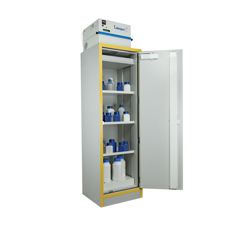 High security cabinet for flammable products with 30mn Filtration 1 door ECOSAFE