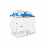 LABOPUR® H12 fume hood without duct, 2 filtration modules and 2 ECOSAFE hands