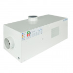 Caja de ventilación en acero con flujo de aire ATEX CE II 3 / G ECOSAFE