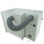 Caixa de ar de reciclagem vertical (entregue sem filtro) H40 para vapores tóxicos ECOSAFE