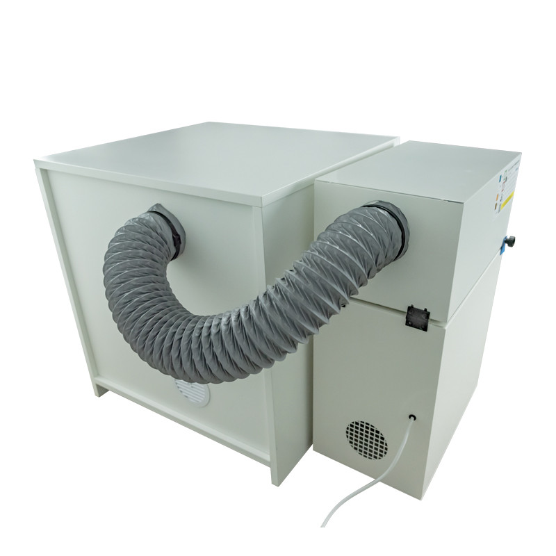 Caja de aire de reciclaje vertical (entregada sin filtro) H40 para vapores tóxicos ECOSAFE