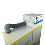 Caixa de ar de reciclagem de filtragem (entregue sem filtro) para armários ECOSAFE