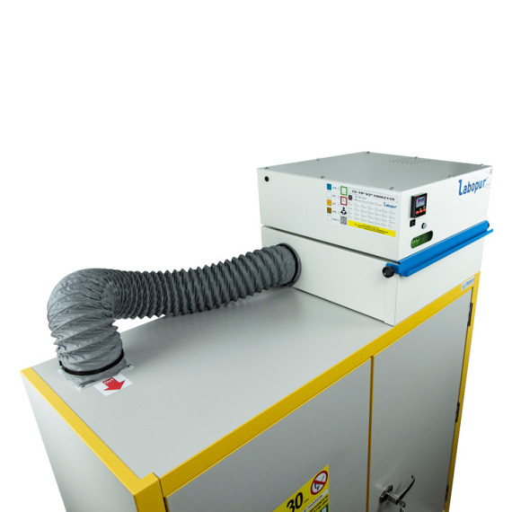 Luftfilterbox für Recyclingfiltration - Filtration (ohne Filter geliefert) für ECOSAFE-Schränke