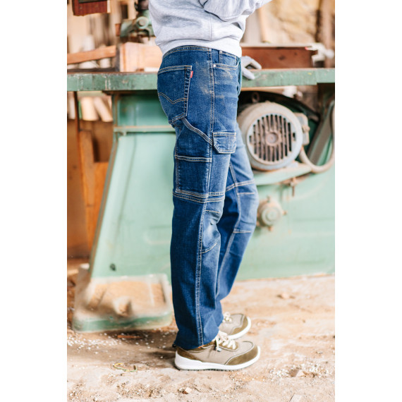 Pantalón denim stretch multibolsillos 103028S