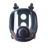 Máscara integral de silicona para 2 filtros (antiimpactos) SAFETOP