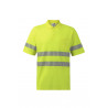 Reflatex RS short-sleeved cotton polo shirt with reflective tapes Series 305522 VELILLA