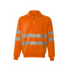 High Visibility Sweatshirt with zipper and reflective strips RS Series 305704 VELILLA