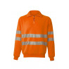 High Visibility Sweatshirt with zipper and reflective tapes RS Series 305704 VELILLA