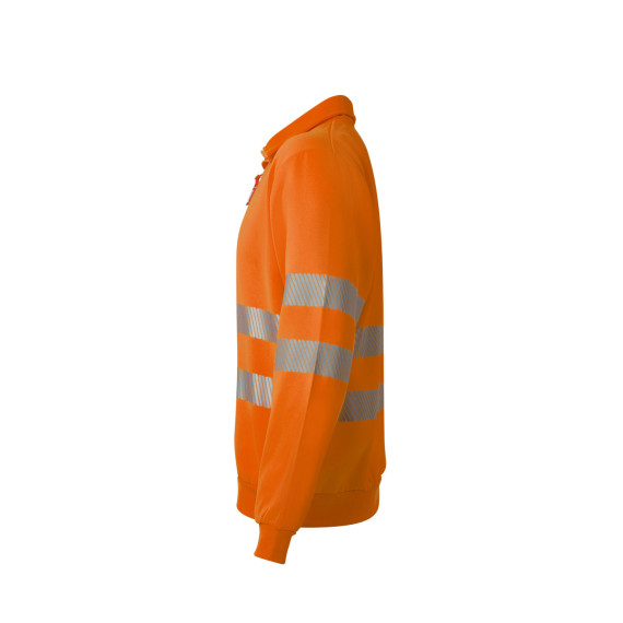 Felpa Alta Visibilità con zip e nastri riflettenti RS Serie 305704 VELILLA