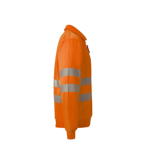 Felpa Alta Visibilità con zip e nastri riflettenti RS Serie 305704 VELILLA