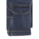 Bermuda denim stretch de corte Slim Fit VELILLA