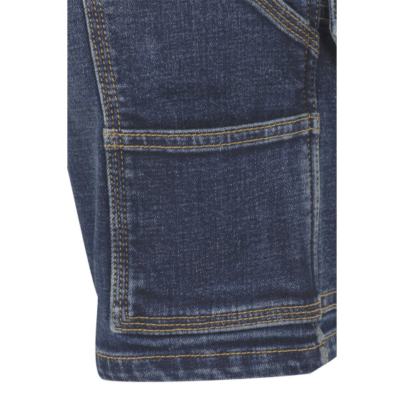 Bermuda denim stretch de corte Slim Fit VELILLA