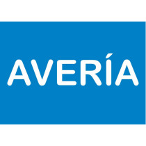Señal Eléctrica Avería 52 x 37 mm