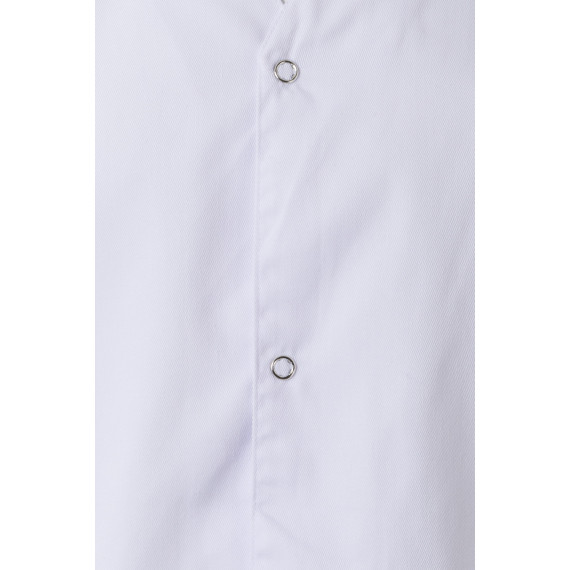 Sanitary jacket with automatic buttons and V-neck VELILLA Series 535201