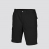Unisex multi-pocket elastic Bermuda shorts with crotch reinforcement Maple H2 GARY'S