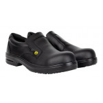 Mokassin Schuhsicherheit Baker Velilla Serie 807101 S2 ESD SRC Metallfrei schwarz