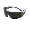 Sicherheitsbrille SecureFit Ton 5 für Schweißen mit grauem Rahmen 3M