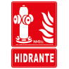 Sinal de hidrante luminiscente 210 x 300 mm SEKURECO