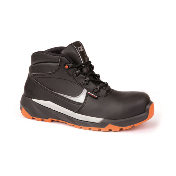Chaussure de sécurité industrielle haute en Microwash TRIVOR S3L FO SR 3CROSS GIASCO