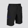 Bermuda Unisex Multibolsillos Elástica Arce Combinada