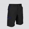Unisex Multi-pocket Elastic Maple Combined Bermuda Shorts