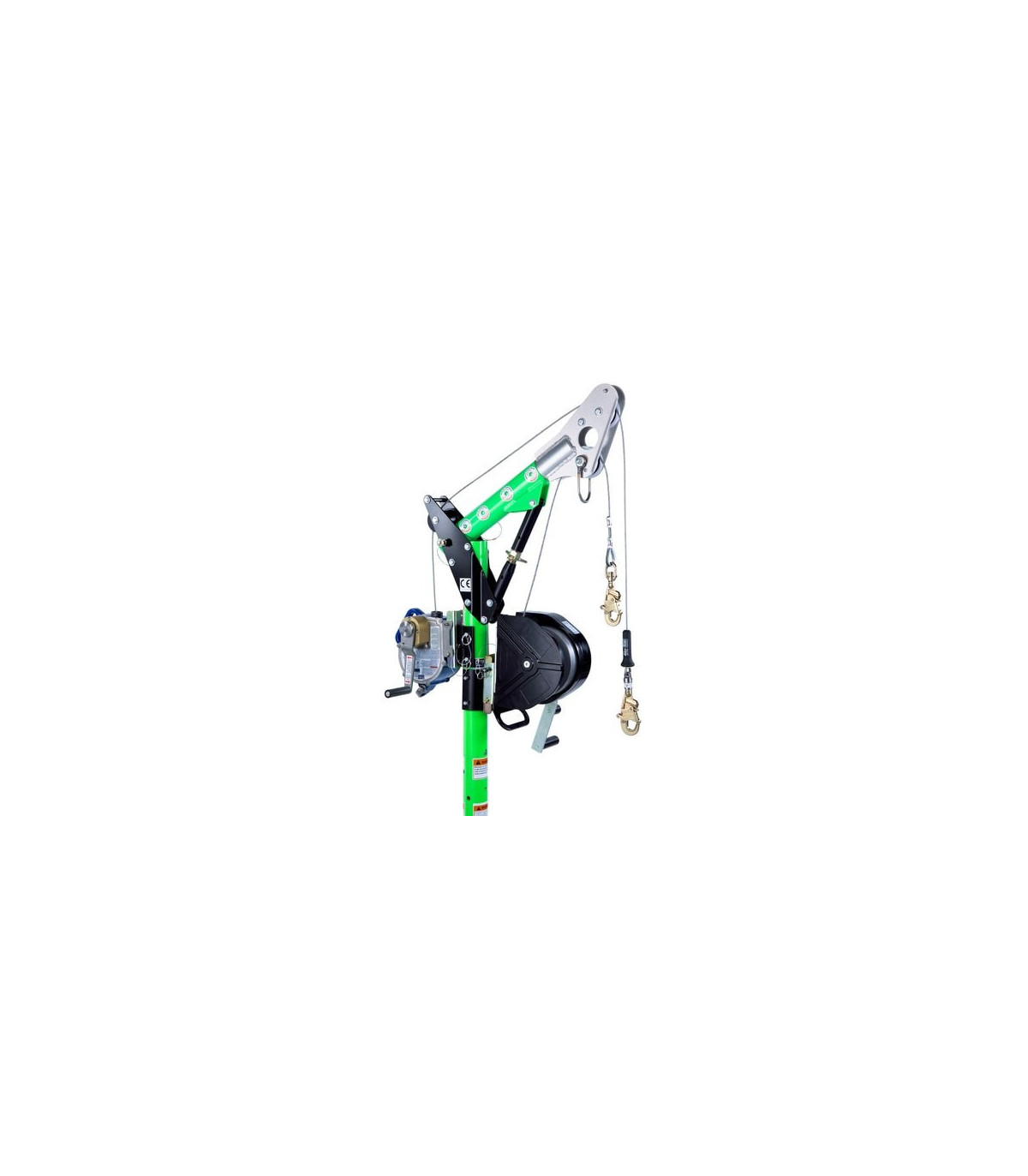 Beuling mit 18 m 5 mm Edelstahlkabel und Karabiner, Montagehalterung 3M ...