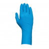 Latex glove no thick and extra -long blue dusty 532b - 50UD box