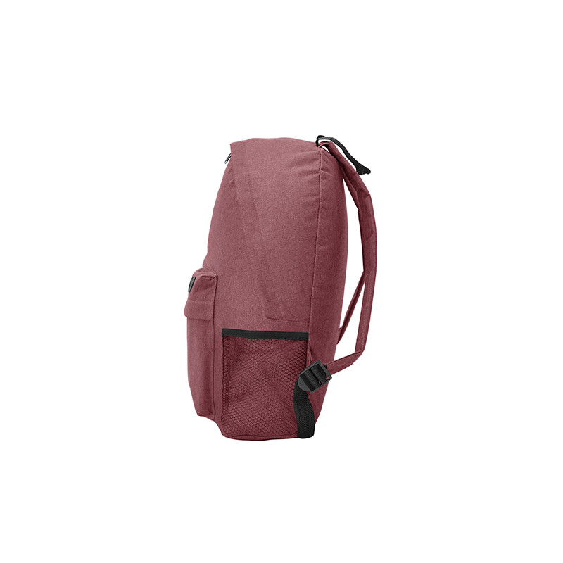 Basic backpack in heathered fabric 14 L with double reinforced handle TEROS ROLY