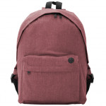 Basic backpack in marled fabric 14 L with double reinforced handle TEROS ROLY